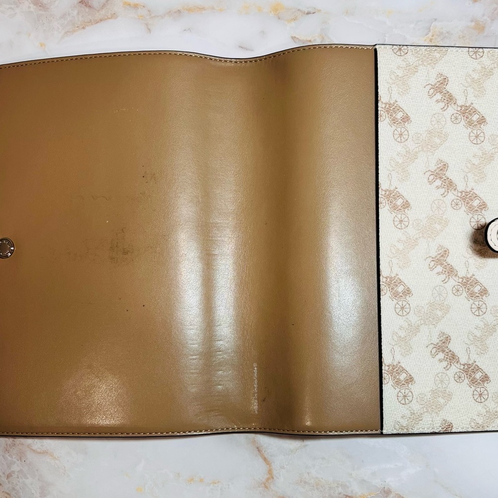 COACH NOTEBOOK with Horse and Carriage Print - Picture 4 of 5